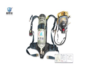 Appareil respiratoire autonome à pression positive portable (SCBA) avec bouteille en fibre de carbone 6,8L/9L CCCF/CCS - Product Image 4