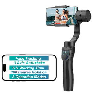 Estabilizador cardán de 360 grados de alta calidad al por mayor para teléfonos móviles Estabilizador de objetos de <span class=keywords><strong>seguimiento</strong></span> facial para teléfono - Product Image 2
