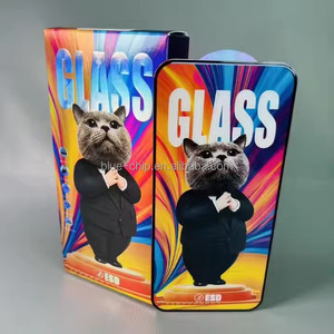 HD bảo vệ điện thoại di động phim Tempered Glass đầy đủ keo chất lượng cao ESD chống tĩnh bảo vệ màn hình cho Motorola G điện 2024 - Product Image 3
