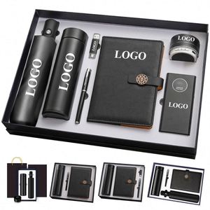 Support Customization Factory Outlet Luxury Vacuum Cup Notebook <b>Gift</b> Items Souvenir Office Set with logo Promotional Corporate - Product Image 1
