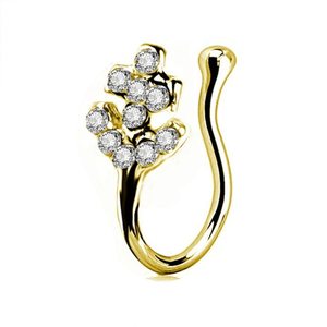 Melhor preço nariz anel argola sem pendurar esperança piercing jóias - Product Image 6