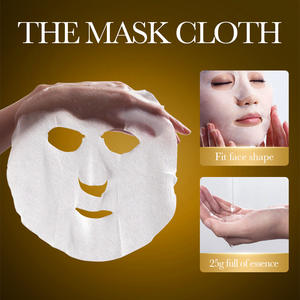 OEM özel etiket kore bitkisel C vitamini yüz maskesi beyazlatma nemlendirici Anti-Aging aydınlatır ve cilt tonunu gençleştirir - Product Image 5