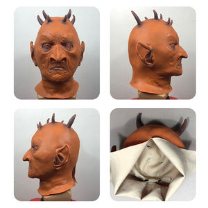 Mascarilla <span class=keywords><strong>de</strong></span> látex <span class=keywords><strong>de</strong></span> Horror para Halloween, máscara <span class=keywords><strong>de</strong></span> fiesta <span class=keywords><strong>de</strong></span> terror, ganado, <span class=keywords><strong>diablo</strong></span>, seis <span class=keywords><strong>cuernos</strong></span> - Product Image 5