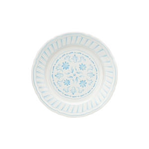 Ensemble de 18 assiettes de luxe en porcelaine fine bleue et blanche à motif floral – Vaisselle en céramique en gros - Product Image 4