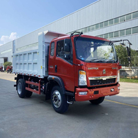 Camion de fret léger 4x2 15 tonnes de haute qualité, mini camion benne Howo à vendre