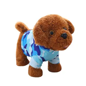 Fashional Pet oyuncak: özelleştirilmiş peluş köpek/köpek hayvan bebek (ASTMF963)