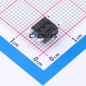 TP10723560 Tactile Switch SMD,6x6mm Switch Single Pole Single Throw Round Button 3.5N Vertical Mount - Product Image 2