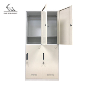 Đầy Màu Sắc Kim Loại <span class=keywords><strong>Locker</strong></span> <span class=keywords><strong>4</strong></span> Cửa Kim Loại <span class=keywords><strong>Locker</strong></span> Thép Lưu Trữ Tủ Chống Cháy - Product Image 4