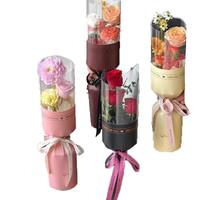 Sacs d'emballage pour fleurs à tige unique en papier spécial couché, multicolores, personnalisables avec votre propre étiquette