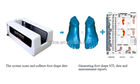 Scanner 3D pour chaussures destiné aux machines à semelles personnalisées / Scanner de semelles orthopédiques / CAO/FAO pour chaussures