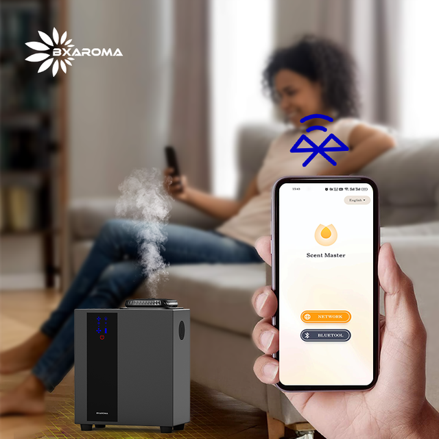 Bxaroma A300 B2B Aromatic Diffuser HVAC System Scent Diffuser Machine Smart Aroma Diffuser Metal 1 Year Warranty