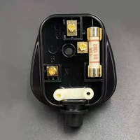 Prise britannique à 3 broches, fiche d'alimentation réutilisable de Type G avec fusible de 13a, fiches et prises électriques