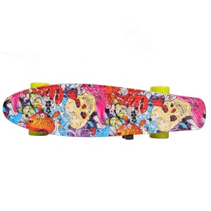 JIESEN بسعر الجملة رخيص الثمن مخصص الرسم نقل الحرارة سطح فارغ لوح تزلج أسعار لوح التزلج Profesionales - Product Image 3