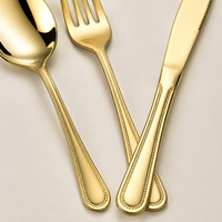 Ensemble de cuillères à salade en acier inoxydable, finition miroir, qualité alimentaire, résistant à la chaleur, pour hôtel, restaurant, restauration, vente en gros