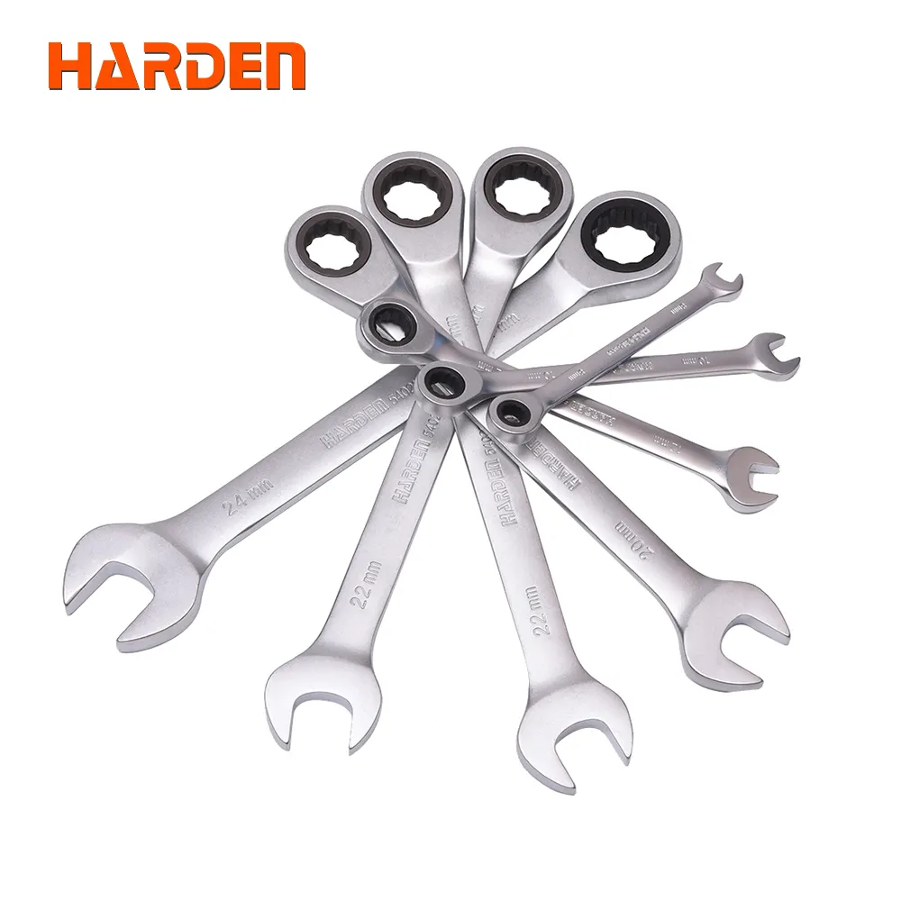 8MM-25MM Fixed Rachet Combination Wrench Spanner