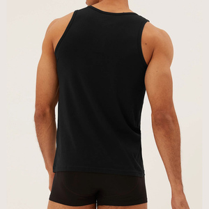 Canotta da <span class=keywords><strong>uomo</strong></span> in <span class=keywords><strong>cotone</strong></span> Premium produttore Oem canotta da <span class=keywords><strong>uomo</strong></span> Fitness canotta da <span class=keywords><strong>uomo</strong></span> tinta unita Plus Size - Product Image 5