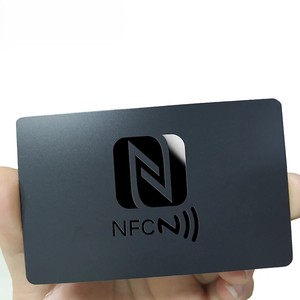 Carta NFC in Plastica 13.56Mhz, Carta RFID Programmabile per Informazioni sui Social Media - Product Image 1