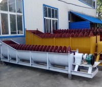 Laveuse de sable spirale minier à vis pour le lavage de minerai, l'élimination de l'argile et de la boue, et le traitement des minerais