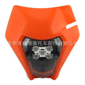 Zuqing ไฟหน้ารถมอเตอร์ไซค์ LED สีส้ม HL173 35W สำหรับรถออฟโรดรุ่น KTM Exc XC - Product Image 5