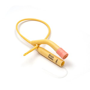 สายสวนปัสสาวะสำหรับเด็กเคลือบยางซิลิโคน Fr6 Fr10มาตรฐาน ISO - Product Image 1