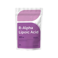 Acide Alpha-Lipoïque Isomère R Actif Premium 600mg Gélules Molles à Base d'Huile de Coco Puissant Antioxydant Bien-être Quotidien 120 Capsules