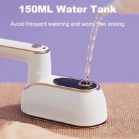 Fer à repasser vapeur portable 1200W pour vêtements, double fonction (humide et sec), réservoir d'eau 150ML, petit fer à vapeur domestique