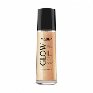 Aceite Corporal Brillante Majida Glow de 100 ml con Efecto Dorado - Product Image 2