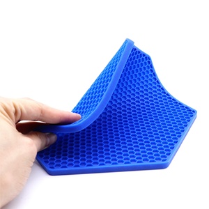 Alfombrilla de silicona resistente al calor para cocina, soporte para tapa de <span class=keywords><strong>olla</strong></span> caliente - Product Image 6