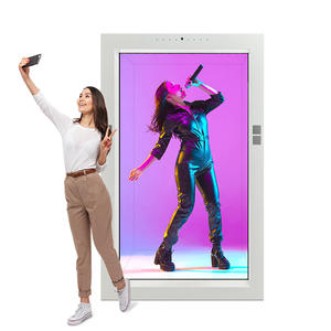 Kabinet layar sentuh kaca transparan 86 inci dengan Panel 4K untuk museum, toko ritel, pameran dan tampilan Digital untuk manusia - Product Image 6