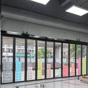 Thêm tủ quần áo không thấm nước chống gỉ hợp kim nhôm rộng trượt gấp cửa cho Patio - Product Image 3