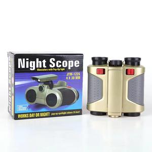 Jumelles pour enfants 4X30 avec lunette de nuit lumineuse <span class=keywords><strong>film</strong></span> rouge-vert miroitant vision nocturne HD - Product Image 6