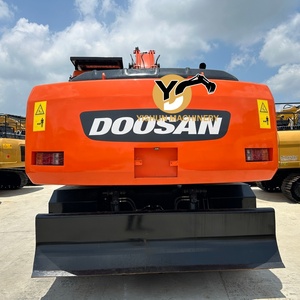 Gebrauchte Maschinen Doosan Radbagger Korea Leistungsstark für Bauarbeiten Gebrauchter Doosan 210w <span class=keywords><strong>7</strong></span>-Rad-Bagger - Product Image 4