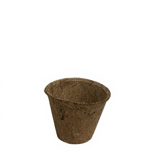 Eco2go Vietnam Coir Flower Pot Eco-Friendly Biodegradable Rustic Design Planter Plant <b>Liner</b> Customizable Size for Home <b>Garden</b> - Product Image 1