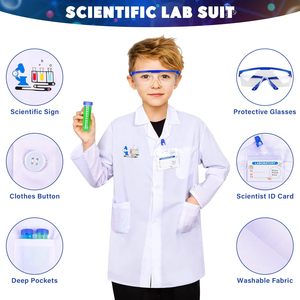 120 + buah percobaan sains Lab Sains kostum ilmuwan peran bermain alat ilmiah pembelajaran pendidikan untuk anak-anak - Product Image 5