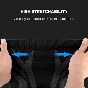 Cycle Face Cover Neck Gaiter Transpirable Estirable Absorbe la humedad Cálido a prueba de viento Bloqueador solar Senderismo Escalada Correr - Product Image 5