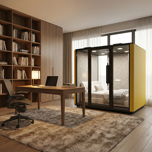 Cabine Acústica Multifuncional Silenciosa de Aço Personalizável à Venda Direta de Fábrica - Product Image 2