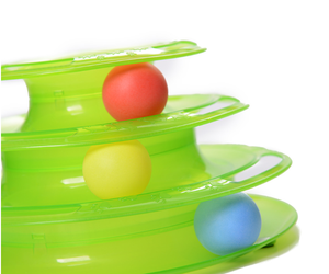 ของเล่นสัตว์เลี้ยงแสนสนุก,จานหมุนเล่นจานเสียงสนุกแบบโต้ตอบแผ่นบอลบ้าของเล่นพลาสติกสำหรับสัตว์เลี้ยง - Product Image 6