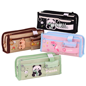 Custodie per matite all'ingrosso che possono contenere matite 100 possono essere personalizzate per modellare gli studenti borse speciali da cancelleria con cerniera - Product Image 1