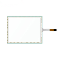 Pantalla táctil resistiva de 5 cables con capa de PET duradera Rendimiento estable para dispositivos integrados y equipos minoristas 10,4 pulgadas