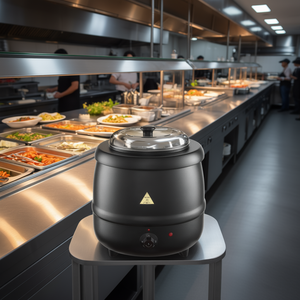 Chauffe-soupe électrique commercial 10 Qt pour lignes de service de restaurant - Product Image 2