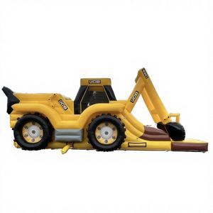 Pelle géante gonflable Parcours d'obstacles Matériau PVC de qualité commerciale Capacité de 500kg Fête d'enfants Événement extérieur Château de saut - Product Image 1