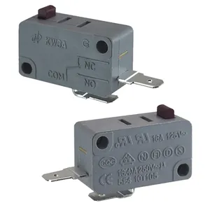 KW3A Electrical Basic Micro Limit Switch 16A 250VAC Microswitch For Appliances And Machines 10T105