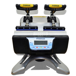 Presse à chaud manuelle à double station combinée 7 en 1 pour tasses/bouteilles de 30/6oz/9oz/11oz/12oz/17oz impression de logo de tasse de sublimation - Product Image 2