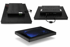 PC industrial con pantalla táctil de 15.6 pulgadas, Android RK3566, panel táctil capacitivo, montaje con RS485 para consola central de automóvil - Product Image 2