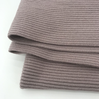 Tissu de manchette en tricot côtelé pour vêtements d'hiver épais et lourds