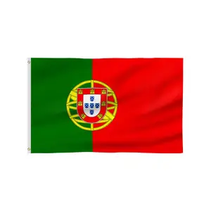 Os fãs de futebol de futebol Portugal Português bandeira banner Promocional