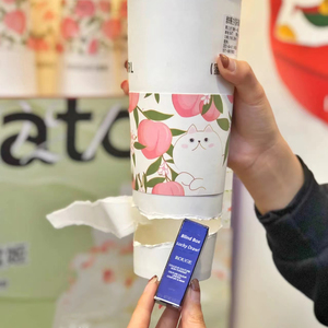 24oz tùy chỉnh BOBA bong bóng trà bất ngờ cup bí ẩn mù hộp giấy cup với độc đáo phim hoạt hình đồ chơi phiên bản giới hạn mục ngăn - Product Image 6