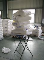 Tables hautes rondes d'extérieur en plastique HDPE de 80 cm, tables hautes pliantes pour cocktails