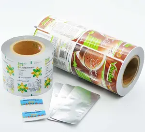 Can be customized food grade laminating plastic packing film roll