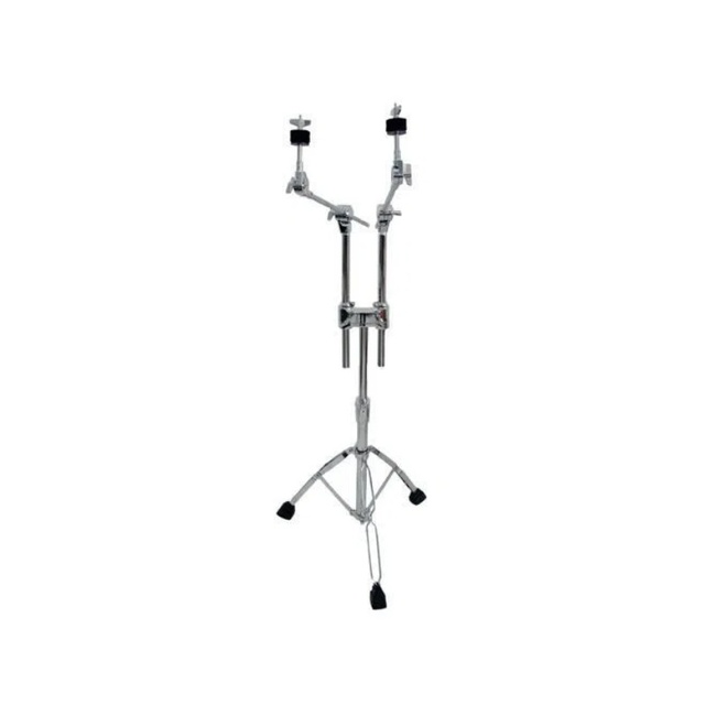High Grade Double Inclined Cymbal Stand Tripod Drum Holder
